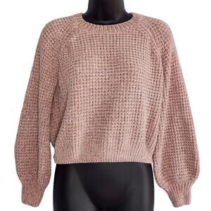 Altar'd State pink knit sweater size S
